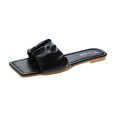 Mädchen Schuhe Sommersandalen für Frauen flach lässiger rutschern billiger bunte bon Slip auf Schuhen Frau Sandalen